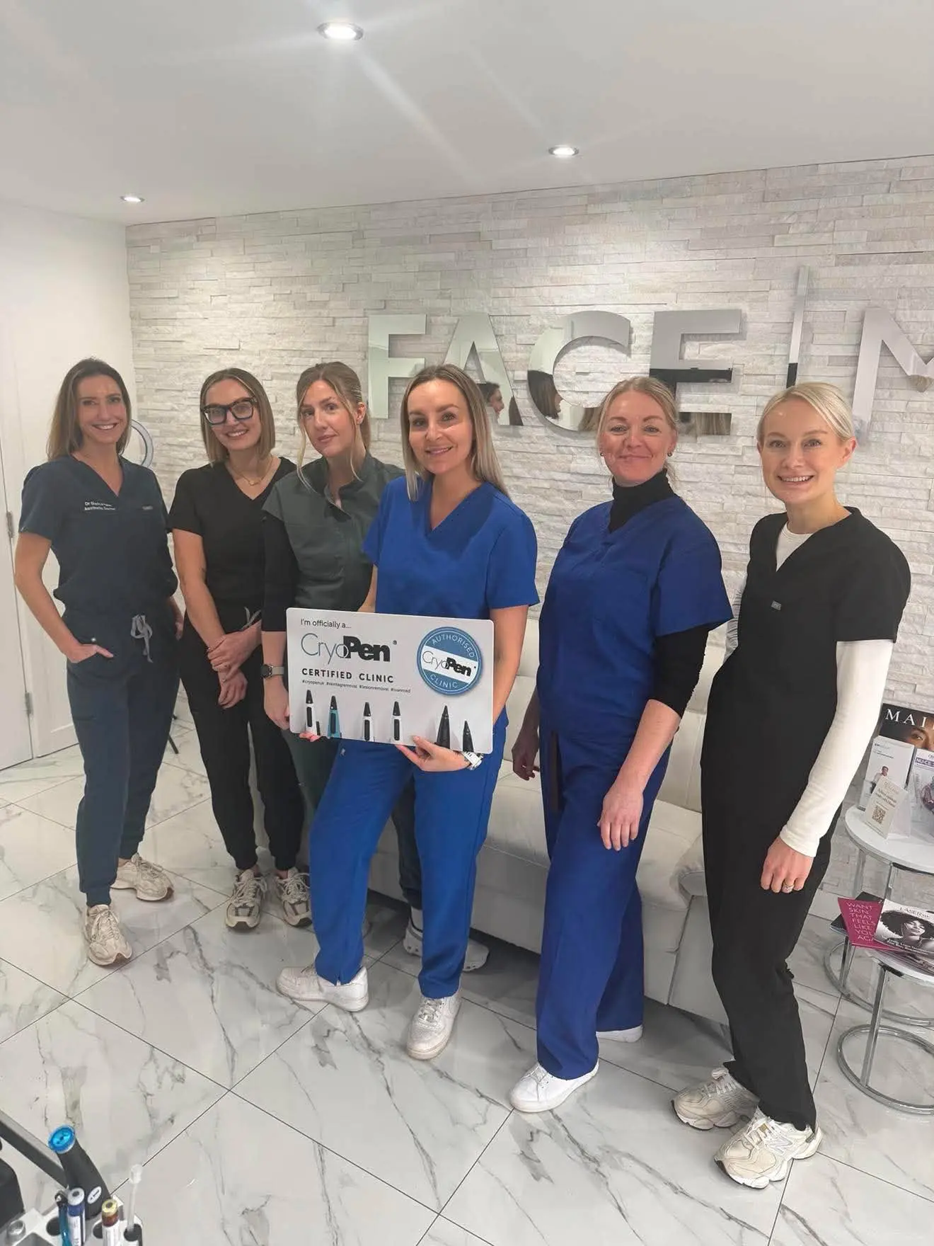 Nurse Danielle training aesthetics practitioners