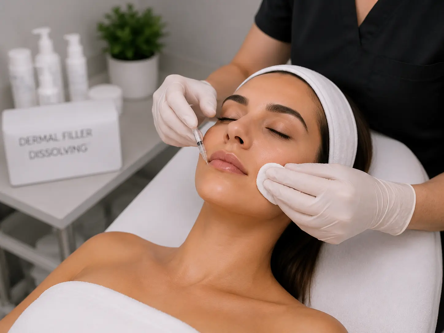 Dermal Filler Dissolving at Face Medical Aesthetics in Rotherham