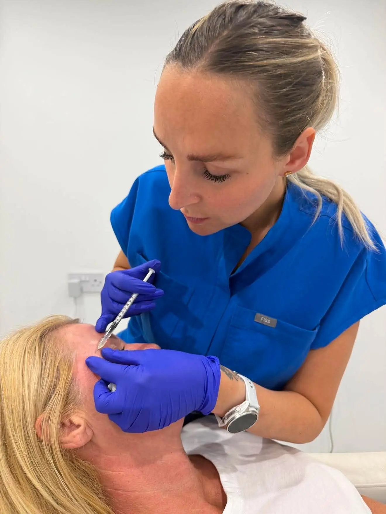 Line relaxing treatment at Face Medical Aesthetics